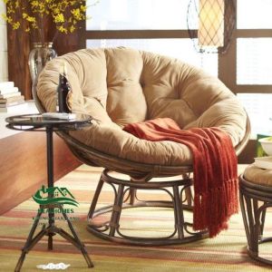 Ghế Thư Giãn Papasan SMARTHOMES 1m2 Chất Liệu Mây Cao Cấp Decor Ban Công Phòng Khách Hiện Đại