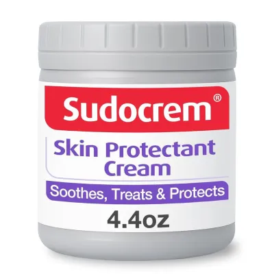 SudocremDiaperRashforBabysTripleActionDiaperRashPastethathesTreatsandProtects15.29%ZincOxide-4.4oz(125g)