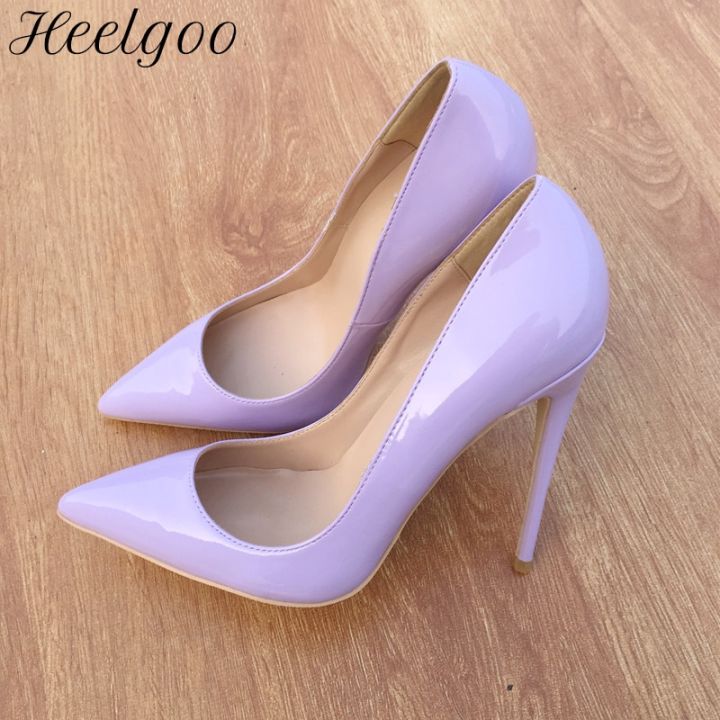 Lavender Silk Butterfly Heels for Outdoor Parties, Eve