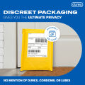 Durex Pleasuremax Ribbed & Dotted Condoms | Pack of 3 For Men | Large 56mm. 
