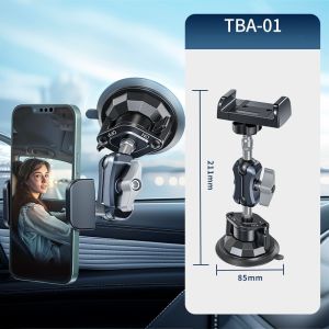 Giá đỡ điện thoại kiêm camera đa năng gắn xe hơi