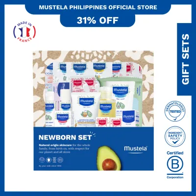 Mustela Newborn Set PhP 4990 No. 27 (Blue Sleeves)