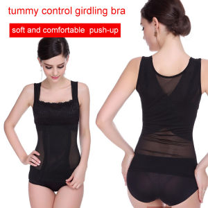 Female postpartum body shaping tank tops ultrathin busting belly underwear body slimming corset