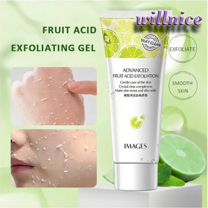 IMAGES Fruit Acid Purifying Peeling Gel Exfoliating Facial Scrub ...
