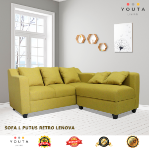 SOFA L PUTUS RETRO LENOVA