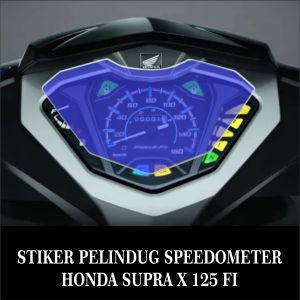STIKER / SMOKE SPIDOMETER HONDA SUPRA X 125 FI / STIKER PELINDUNG SPIDOMETER HONDA SUPRA X 125 F1 / PELINDUNG SPIDOMETER