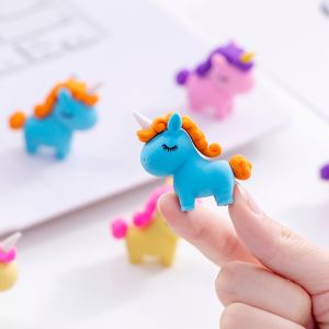 [Mới]Cục Gôm tẩy hình Unicorn đủ màu sắc sáng tạo chất cao su mềm tẩy sạch giúp bé hứng thú hơn với những giờ học