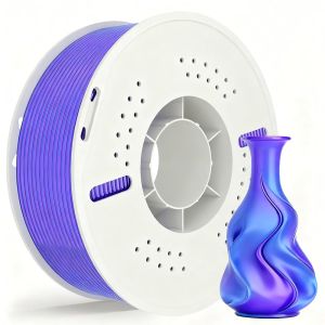 NevsBye เส้นใย PLA Silk Filament 1.75mm 1kg For 3D Printer เครื่องปริ้น ปริ้นเตอร์ (สองสี)