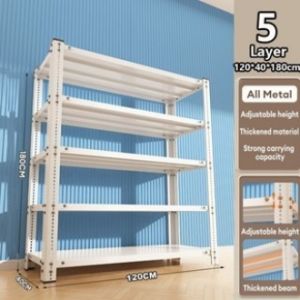 Angle Steel Rack Shelves 3 Layers 4 Layers and 5 Layers Storage rack tiers kitchen Storage shelf book