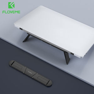 FLOVEME Invisible Laptop Stand Protable Mini Foldable Plastic Notebook Laptop Holder Cooling Stand Convenient Use For Dailylife Dropship