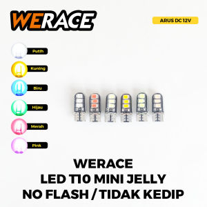 WERACE LED Sen Senja T10 Mini Jelly No Flash / Tidak Kedip