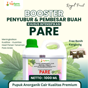 Pupuk Pare Topfarm - Pupuk Pelebat Buah Pare / Pupuk Penyubur Pohon Pare / Booster Pembesar Buah Pare / Pupuk Tanaman Pare Terbaik