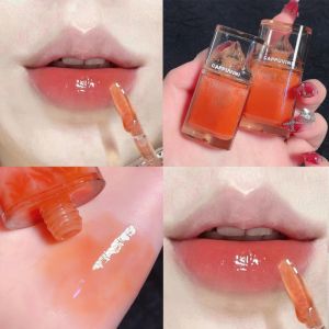 KINTHAZER Moisturizing Honey Lip Oil 3 Color Transparent Iceberg lip glaze Lips Crystal Jelly Transparent lip glaze Lips Makeup