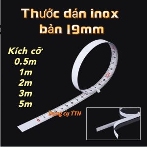 Thước dán cao cấp BTE bản 19mm các cỡ