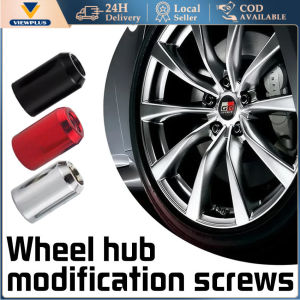Car Modification Screws Wheel Hub Nuts Lightweight Racing Tire Nuts M12x1.5 M12x1.25 Wheel Hub Screw