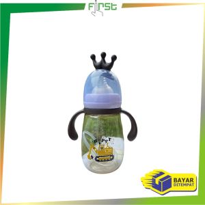 FH-C921 Botol Air Minum Bayi Training 300ML 2IN1 Sedotan+Dot BPA FREE / Gelas Anak Balita Training Cup Lucu Anti Tumpah