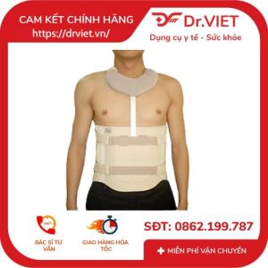 Áo cột sống OBACK - Nâng đỡ và cố định cột sống