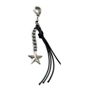 Five-pointed Star Bead Pendant Phone Charm Hanging Rope Phone Chain Strap Bag Decoration Lanyards Keychain Accessory