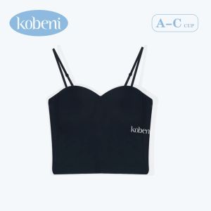 KOBENI เสื้อสายเดี่ยวแฟชั่น ไซส์เล็กและสาวอวบ มีฟองน้ำในตัว ผ้าดีมาก สายปรับได้ งานสวยมาก มี4สี
