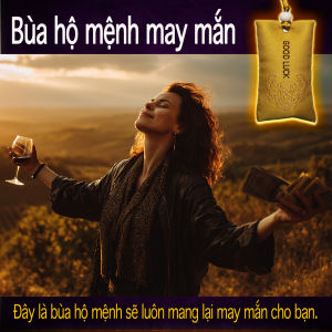 《Bùa may mắn》Túi thịnh vượng suôn sẻ❤️ may mắn về tài lộc vận may phụ may mắn tình yêu hoa đào hôn nhân