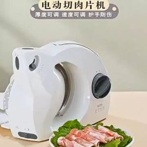 Slicer Cutter Machine Kitchen Frozen Meat Slicer Machine Meat Cutter and Slicer Machine Small Frozen Meat Fat Cow Machine Foldable Storage Design Kitchen Frozen Meat Slicer Machine