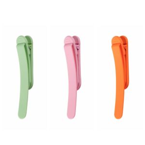 KAKA 3/6pcs Simple Silicone Bookmark Practical Non-Deforming Automatic Bookmark INS Creative Book Spare Parts School Office Supply