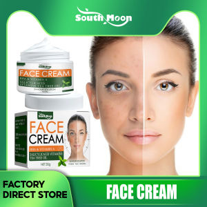 South Moon Anti Acne Cream Oil Control Shrink Pores Nourish Moisturizer Acne Scar Remove Acne Treatment Face Cream Acne Treatment Face Cream Scar Blackhead Remover Repair Gel Oil Control Shrink Pores Whitening Skin Care Cosmetics（30g）