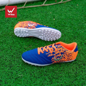 Giày bóng đá Wika Ultra 5 mẫu mới da nhănChất Liệu Da Pu Cao Cấp Mềm Đàn Hồi Tốt đã khâu full đế