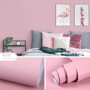 10m Giấy dán tường một màu [GIÁ Sỉ ] - 10m decal dán tường màu trơn có keo sẵn thời thượng  QT998