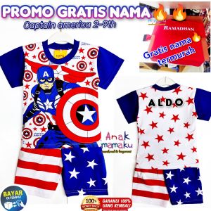 TERMURAH GRATIS NAMA2TH-9TH COD/BAYAR DI TEMPAT SETELAN ANAK C MERICA