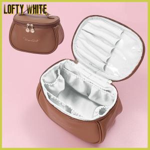 Lofty White Portable Large-capacity Portable Cosmetic Bag Travel Storage Toiletry Bag Waterproof Cosmetics Storage Bag