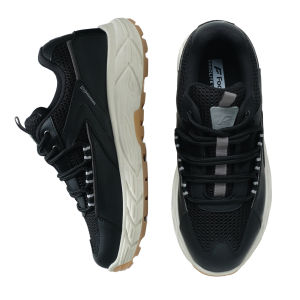 Footstep Footwear Sepatu Pria Sneakers Clover Moon Rock (Black Grey) Original Shoes