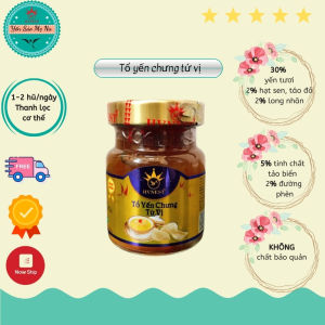 [Mua 15 tặng 2 20 tặng 4] Tổ yến chưng Tứ Vị Hoàng Việt 30% yến tươi Nha Trang Khánh Hòa chính hãng