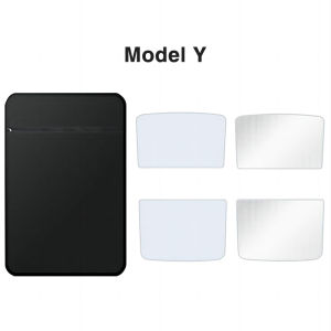 2pcs/set 2024 Model 3 highland Nano ice silk Tesla Sunshade Roof Glass Sunshade with Storage Bag UV Isolation Curtain