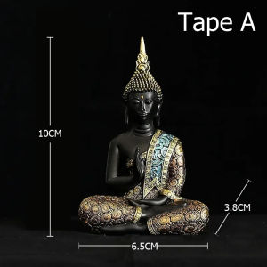 Thai Buddha Statue Resin Handicraft Ornaments Southeast Asian Creative Foyer Home Decoration Ornaments 🔥พร้อมส่ง🔥พระไทยเรซิ่นหัตถกรรมเครื่องประดับเอเชียตะวันออกเฉียงใต้สร้างสรรค์ของตกแต่งบ้าน