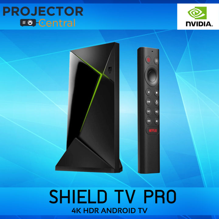 NVIDIA Shield TV Android TV 4K HDR – Boîtier Multimédia Avec Processeur Tetra X1