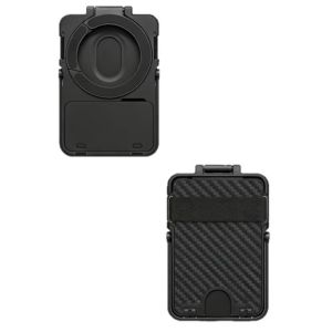 MINIFELE 262 Carbon Fiber Texture ic Phone Holder Ultra-Thin Foldable Desktop Bracket Portable Multi-Angle Adjustable Phone Wallet Stand Mobile Phone