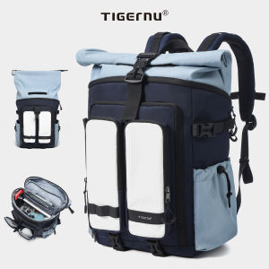 Tigernu 9881 32L Expandable Travel Backpack for Men Students Waterproof Fashion Knapsack School Travel Fits 15.6’’ Laptop