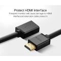 Cáp tín hiệu HDMI nối dài hỗ trợ 4K 2K Ugreen 10140 0.5M màu Đen HD107 - 10140. 