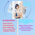 StanByMe 27 32 Inch Portable Smart Rolling Android Tablet Touch Screen lps TV Tablet Miracast Display With Wheels. 