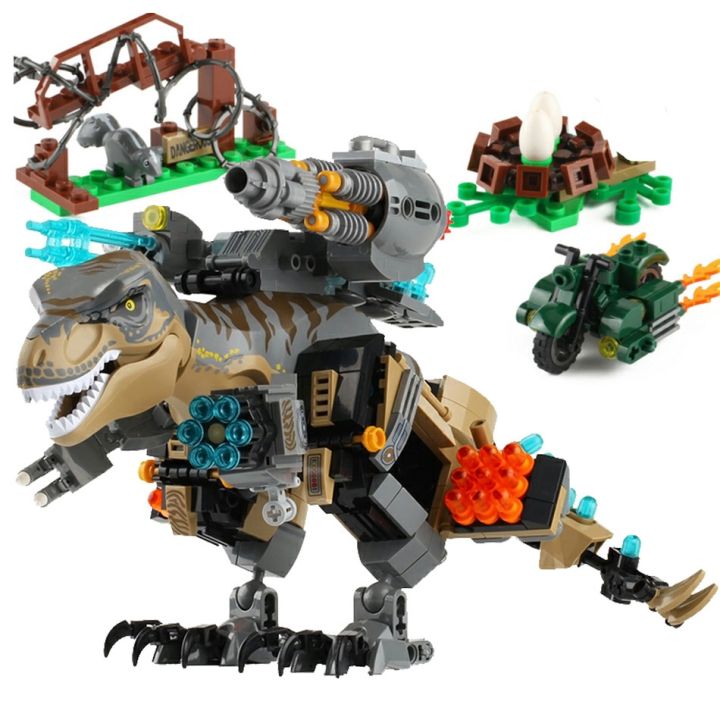 2023 Jurassic Mech Dinosaur Robot Building Bs City World Park ...