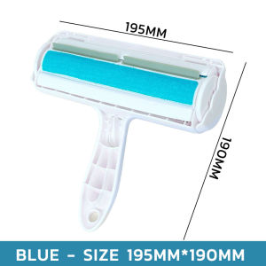 Pet Hair Remover Roller Reusable Dog Cat Fur Cleaning Removing Brush From Carpets Clothing Cleaning Lint with Updated Comfortable Handle 2-Way Hair Remove Roller