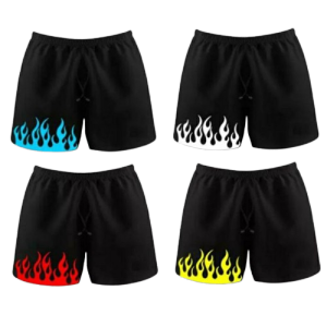 Celana Boxer Pria Motif Api / Celana Motif Api / Celana Olahraga Terlaris