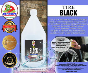 DKHAN TIREBLACK GLOSSY 1 GALLON