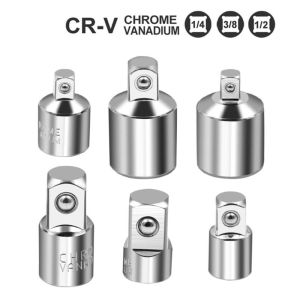 ECOCOKU ตัวแปลงไดรฟ์ CR-V อะแดปเตอร์ซ็อกเก็ต ตัวแปลงประแจ ตัวแปลงซ็อกเก็ตวงล้อ อะแดปเตอร์แขน ขั้วต่อซ็อกเก็ต หัวอะแดปเตอร์ ตัวแปลงซ็อกเก็ตประแจวงล้อ อะแดปเตอร์ประแจซ็อกเก็ต