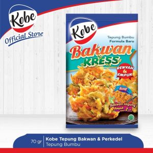 Flour All Purpose / Tepung Serbaguna Kobe 200 Gram & 70 Gr Tepung Bumbu Putih Super Crispy Kentucky Serbaguna Special Bakwan Kress Tempe Kriuk Pisang Goreng