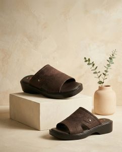 Dép quai ngang da nam (size 39-43)