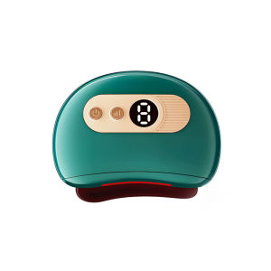 【12 level adjustable】guasha device heat therapy Gua Sha Device electric scraping electric massager Facial massage Natural Bianstone face massager hot compress neck and face Comfort Christmas gift for Mom girlfriend