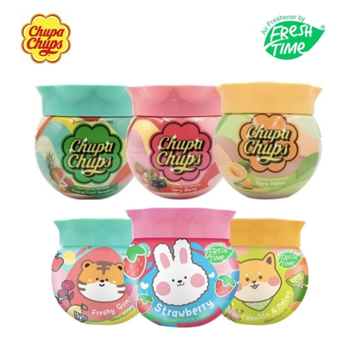 FreshTime X Chupa Chups เจลหอมปรับอากาศ 155g | Lazada.co.th