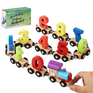Đồ Chơi Đoàn Tàu Nam Châm Với 12 Toa Số Đồ Chơi Thông Minh Giáo Dục Sớm Cho Bé Phát Triển Tư Duy Trí Tuệ